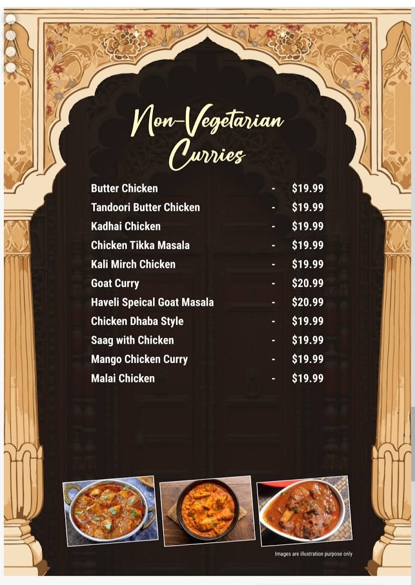 Menu Raja Haveli Function Hall-10