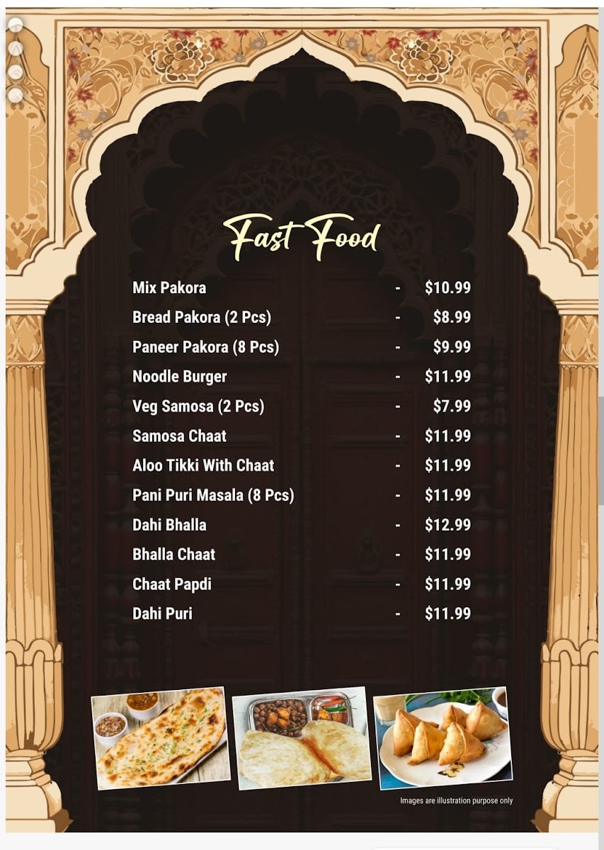 Menu Raja Haveli Function Hall-6
